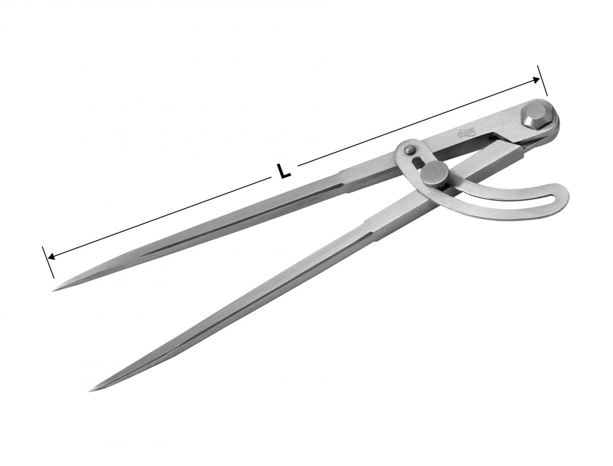 Compases con patas cuadradas con fijador Compases con patas cuadradas con fijador