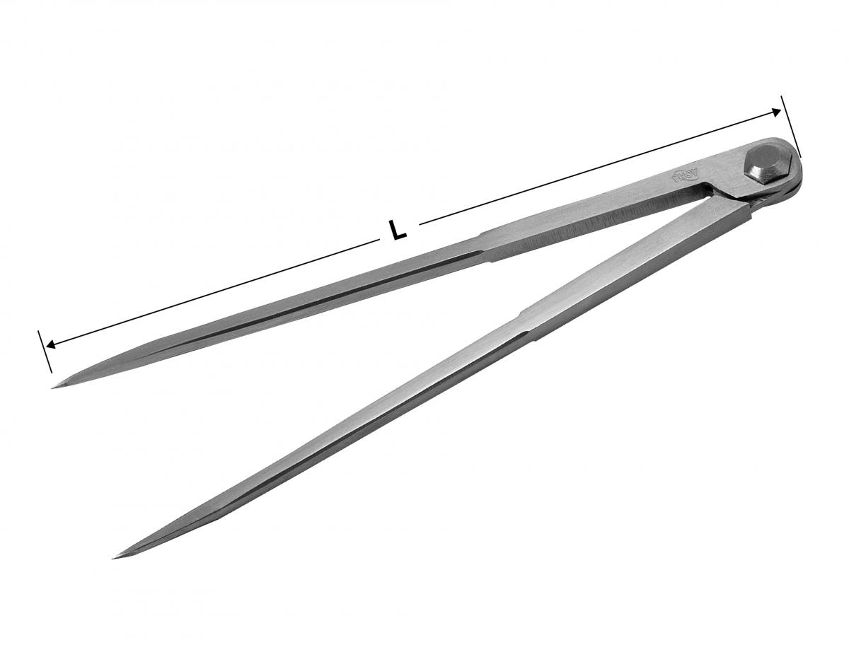 Compases con patas cuadradas sin fijador Compases con patas cuadradas sin fijador